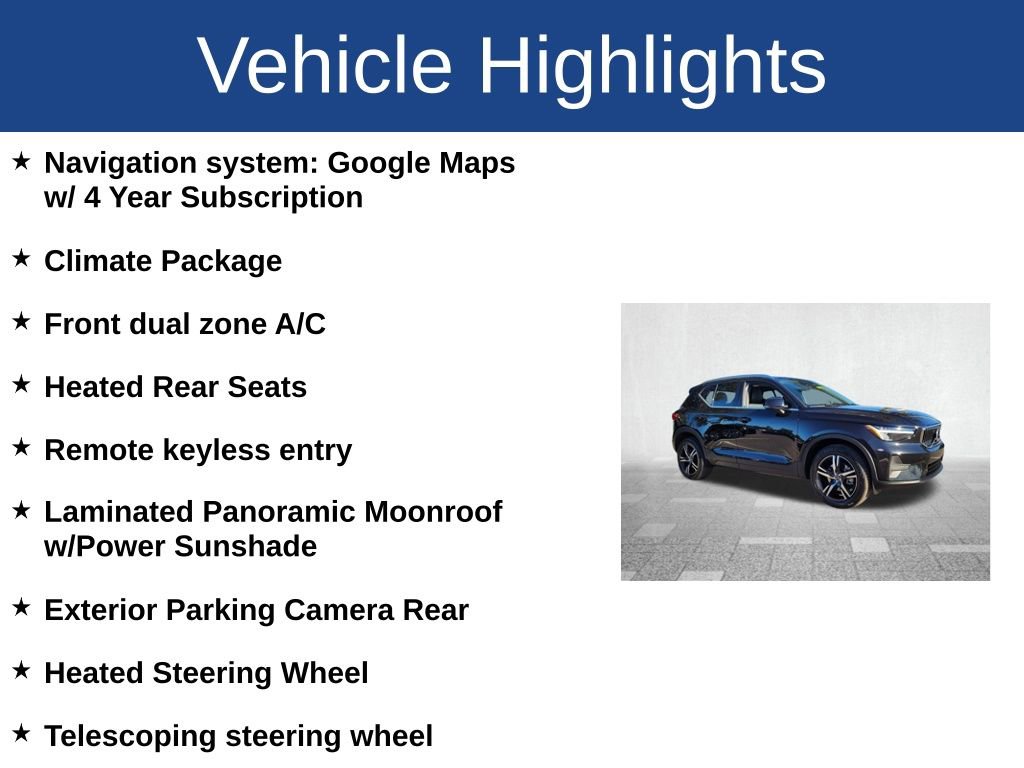 Certified 2025 Volvo XC40 B5 Core image 4