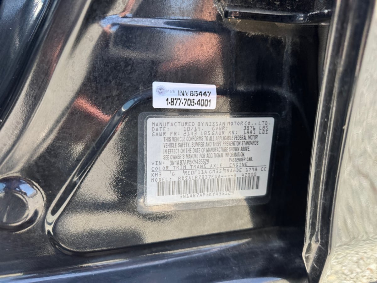 Used 2019 Nissan Sentra S FWD image 19