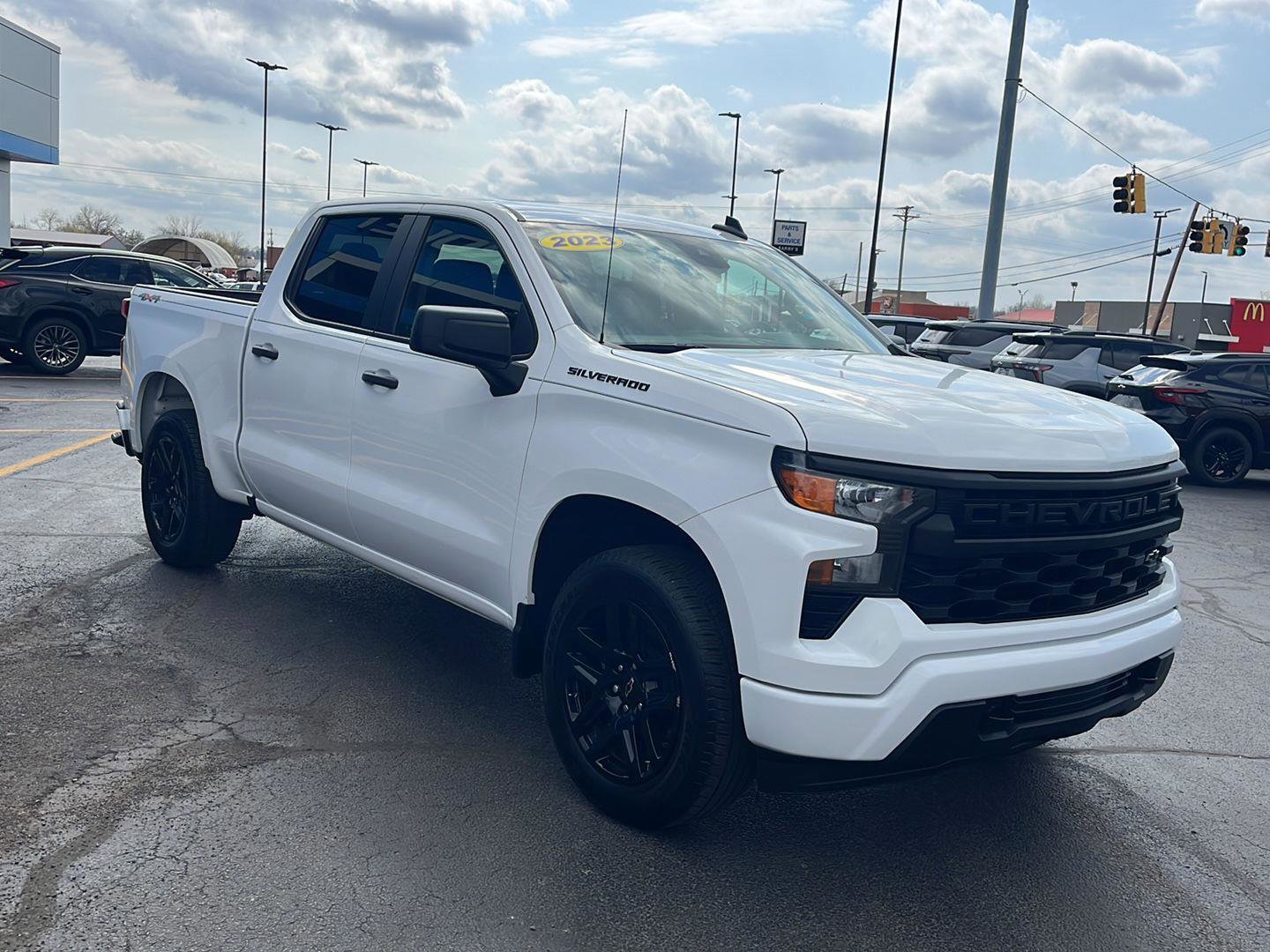 Used 2023 Chevrolet Silverado 1500 Custom w/ LPO, Dark Essentials Package image 7