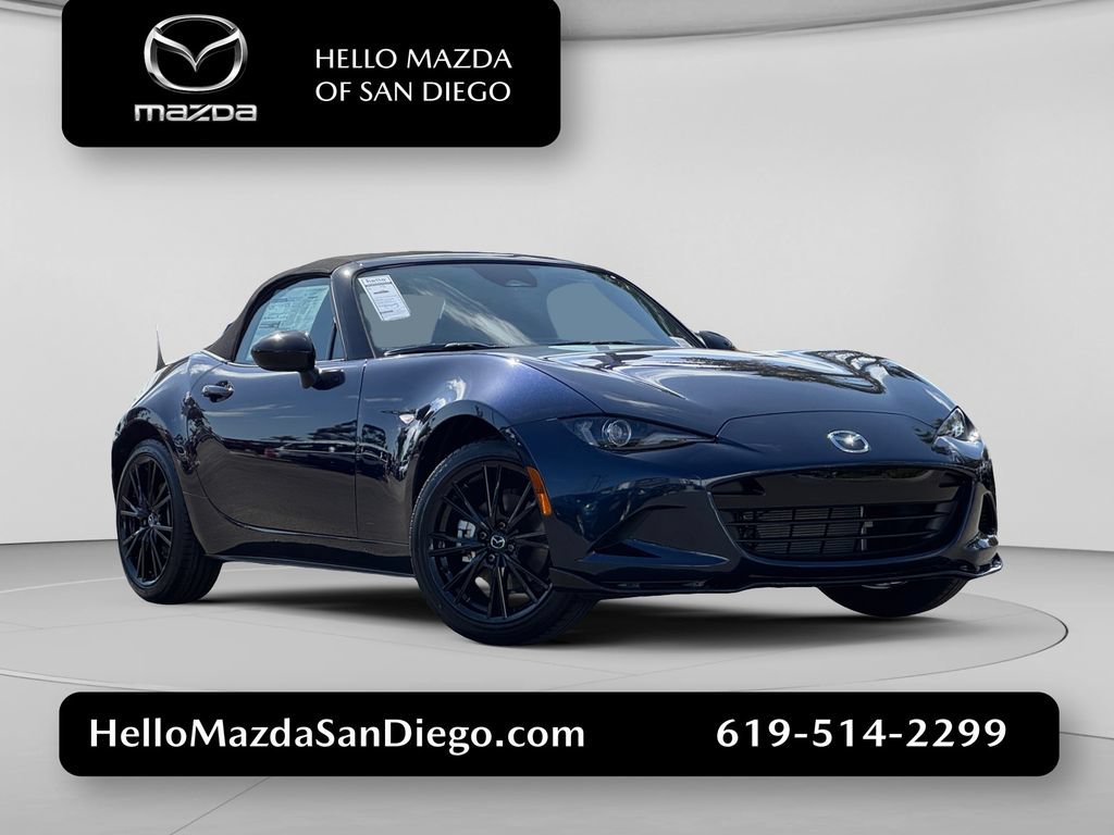 New 2026 MAZDA MX-5 Miata Club w/ Interior Package RWD image 1