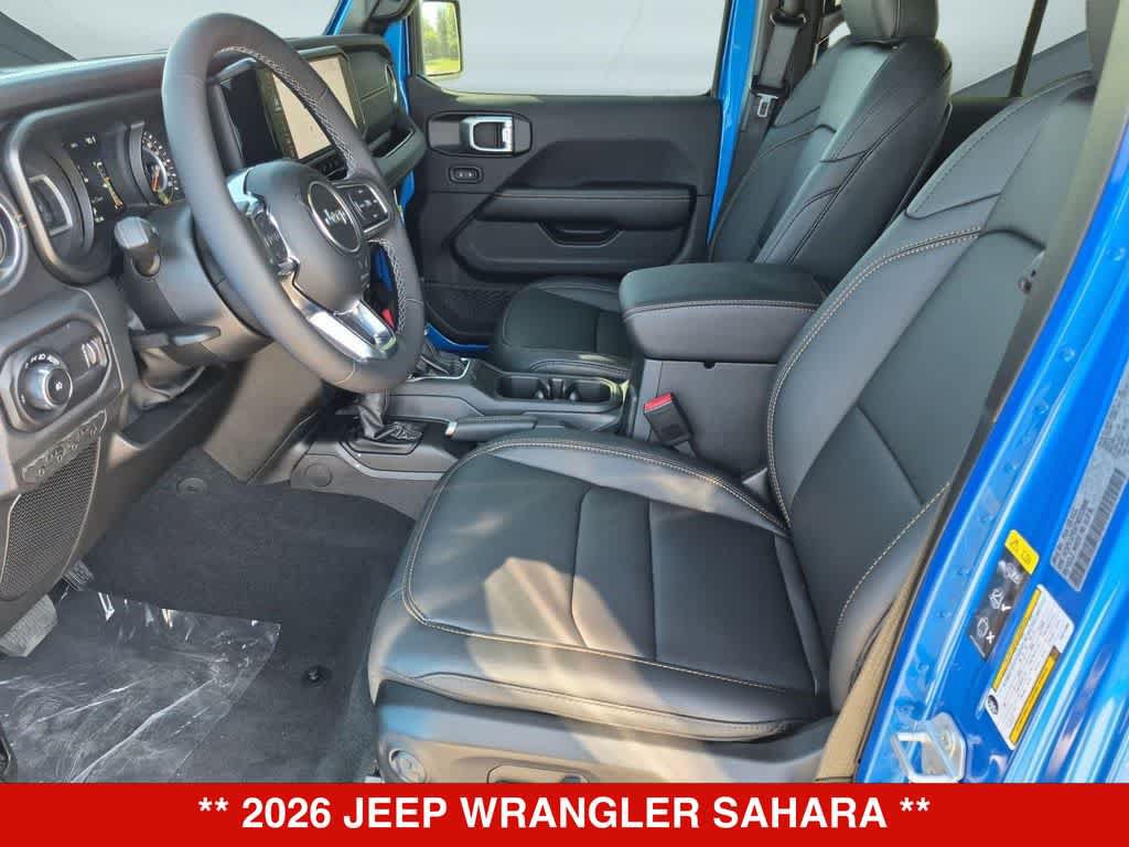 New 2026 Jeep Wrangler Unlimited Sahara w/ Whitecap Package AWD/4WD image 16