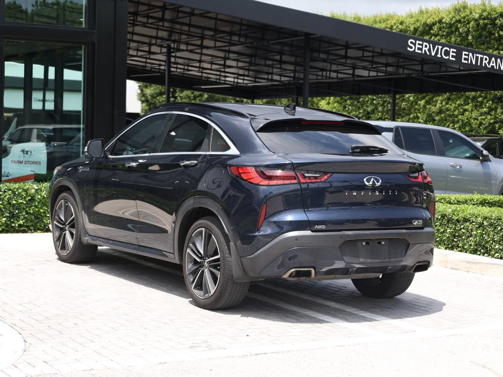 Used 2022 INFINITI QX55 Luxe w/ Cargo Package AWD/4WD image 5