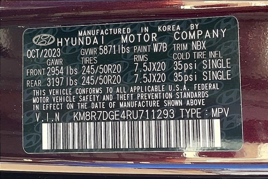 Used 2024 Hyundai Palisade Calligraphy image 33