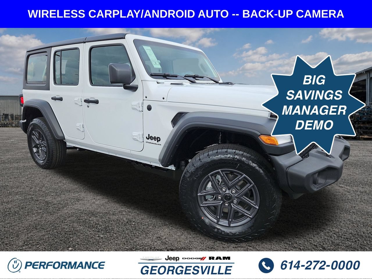 New 2026 Jeep Wrangler Unlimited Sport