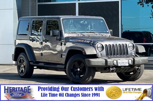 Used 2016 Jeep Wrangler Unlimited Sport w/ Quick Order Package 24S