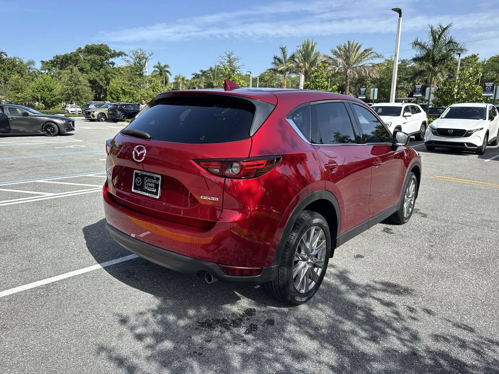 Certified 2021 MAZDA CX-5 Grand Touring w/ GT Premium Package FWD image 3
