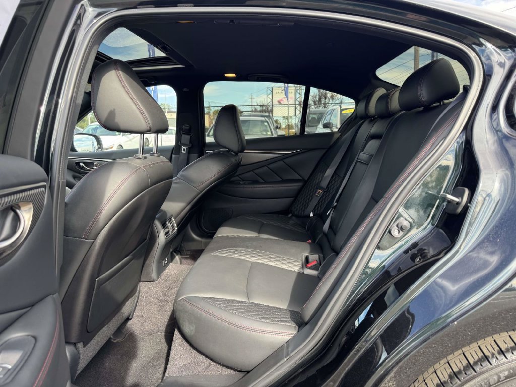 Used 2023 INFINITI Q50 Red Sport 400 w/ Black Opal Edition AWD/4WD image 12