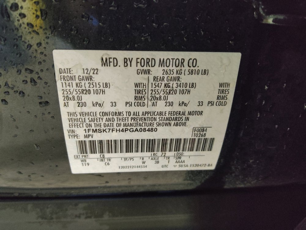 Used 2023 Ford Explorer Limited w/ Equipment Group 301A RWD image 33