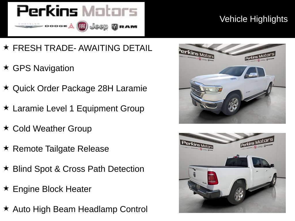 Used 2020 RAM 1500 Laramie AWD/4WD image 7