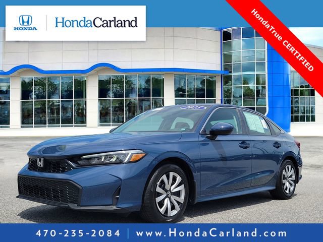 Certified 2025 Honda Civic LX