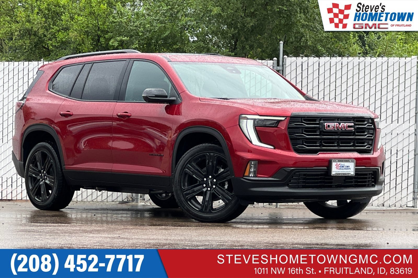 New 2026 GMC Acadia Elevation w/ Black Edition