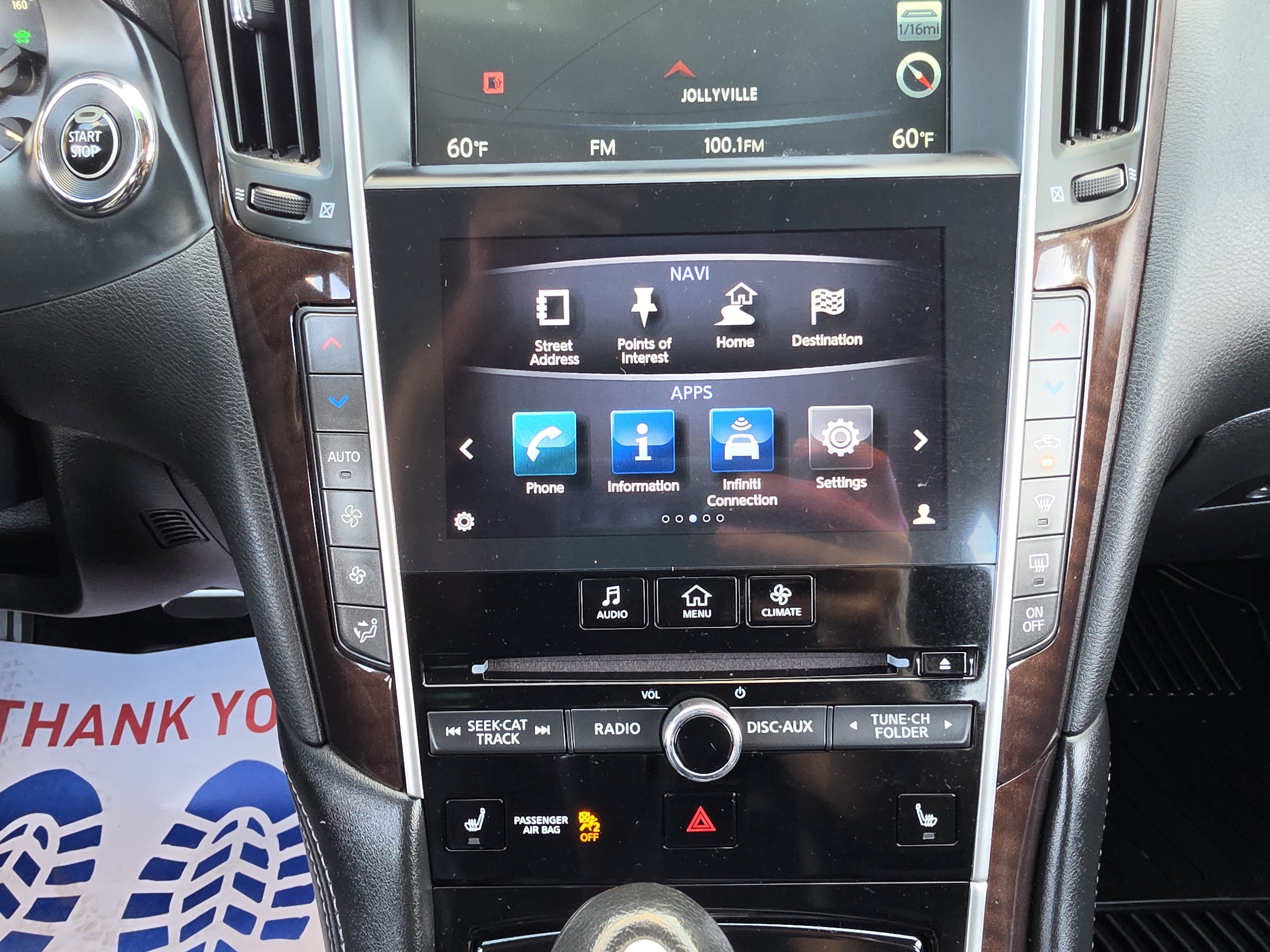 Used 2014 INFINITI Q50 Hybrid w/ Deluxe Technology Package RWD image 31