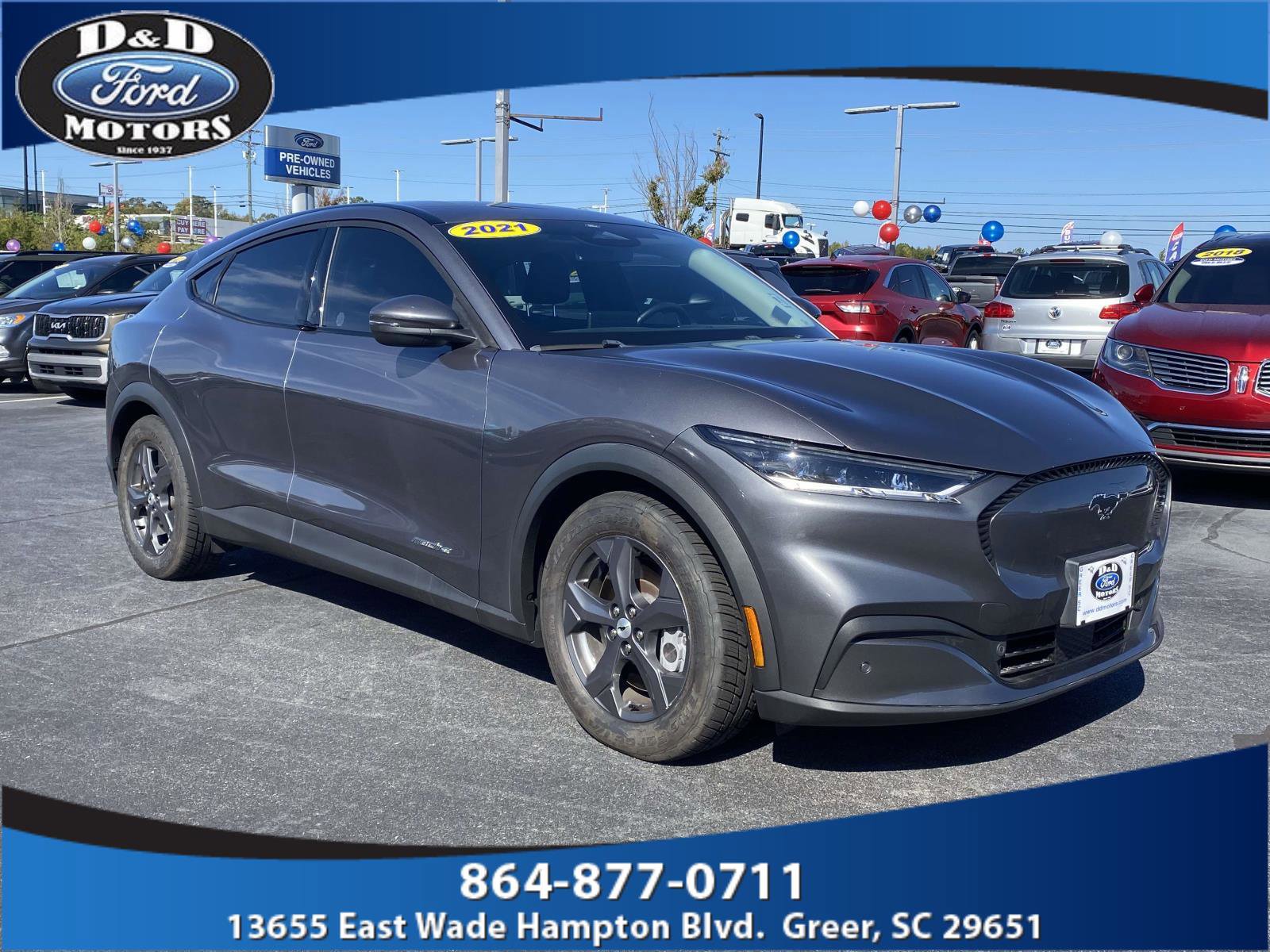 Used 2021 Ford Mustang Mach-E Select