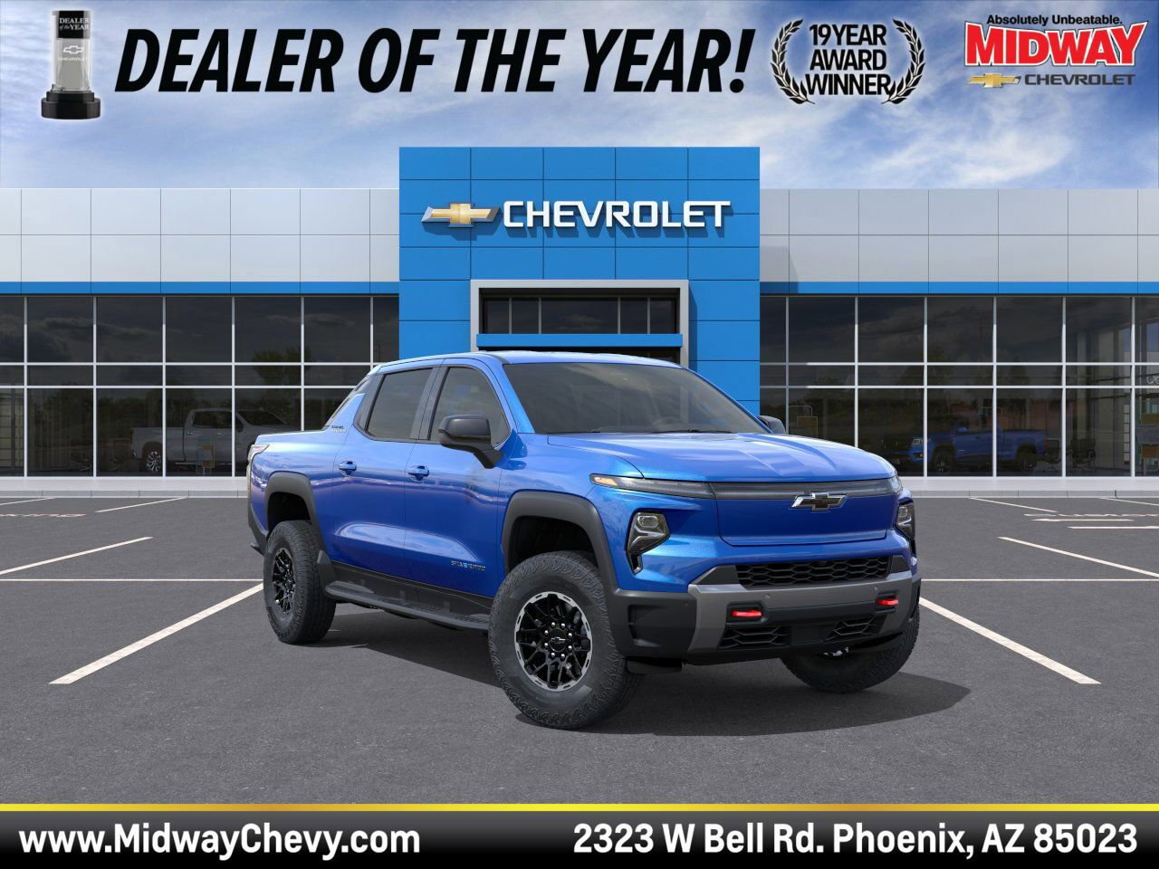 New 2026 Chevrolet Silverado EV Trail Boss AWD/4WD image 1