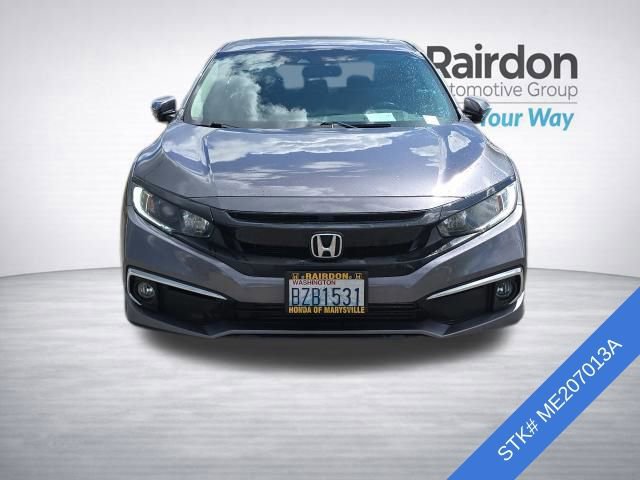 Certified 2021 Honda Civic EX image 2