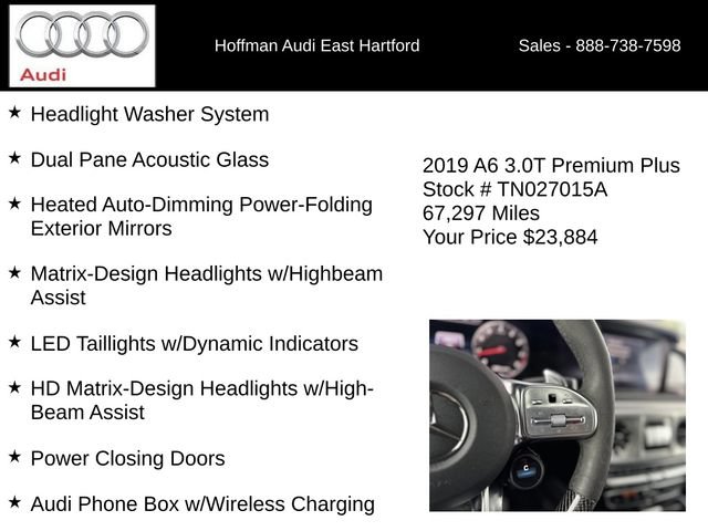 Used 2019 Audi A6 3.0T Premium Plus AWD/4WD image 35