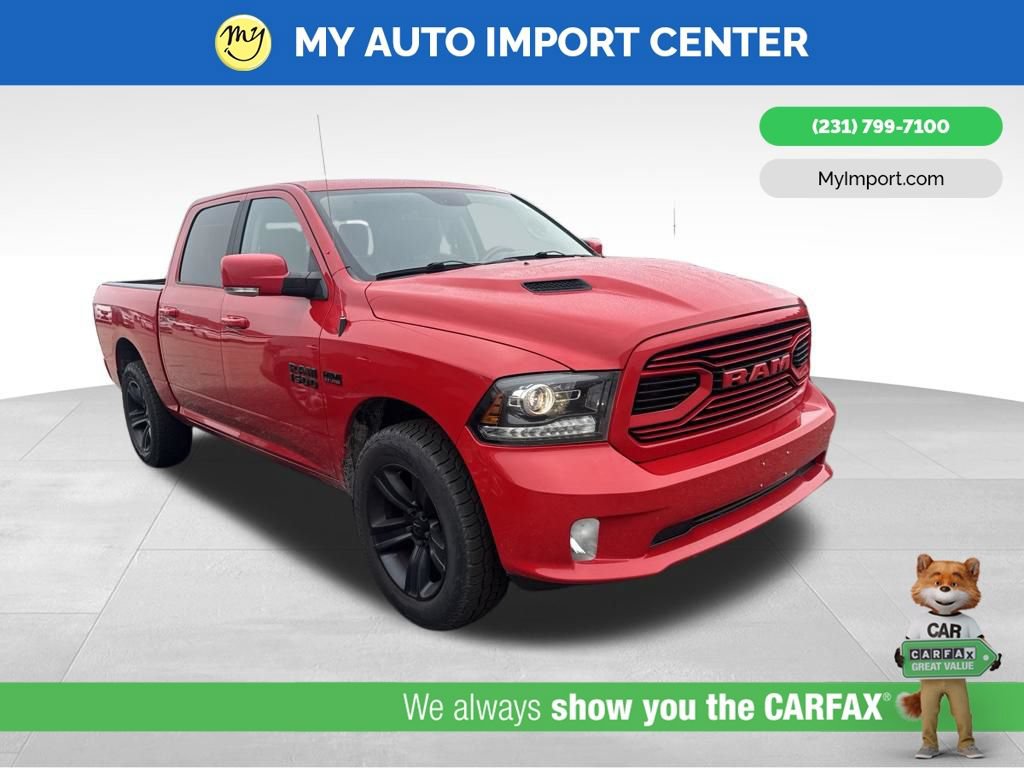 Used 2018 RAM 1500 Sport w/ Sport Premium Group AWD/4WD image 1