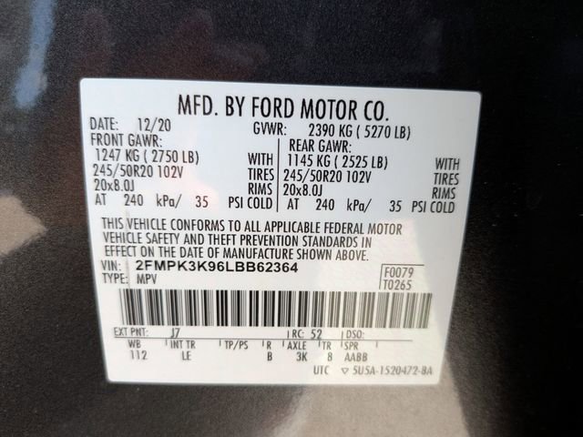 Used 2020 Ford Edge Titanium FWD image 31