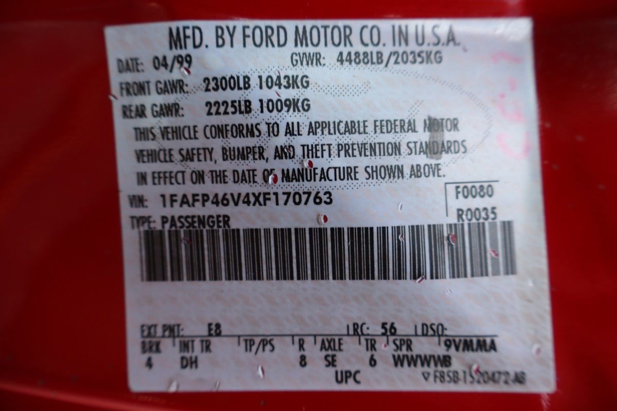Used 1999 Ford Mustang Cobra image 40
