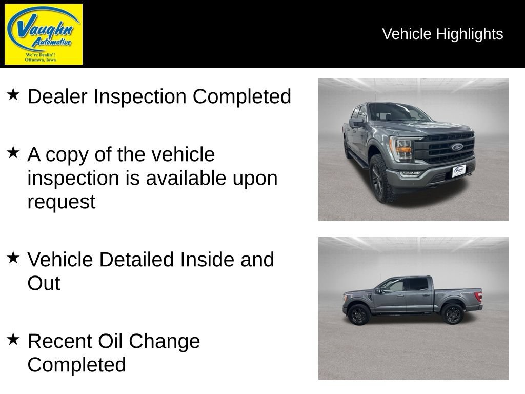 Used 2021 Ford F150 Lariat AWD/4WD video 2
