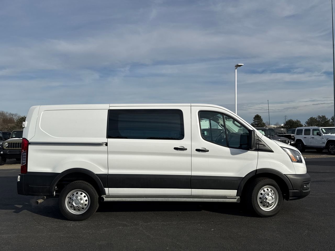 Used 2023 Ford Transit 250 Low Roof AWD w/ Exterior Upgrade Package image 2