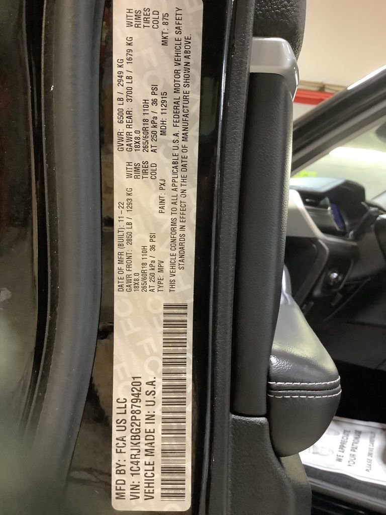 Certified 2023 Jeep Grand Cherokee L Limited w/ Trailer Tow Group (B) image 26