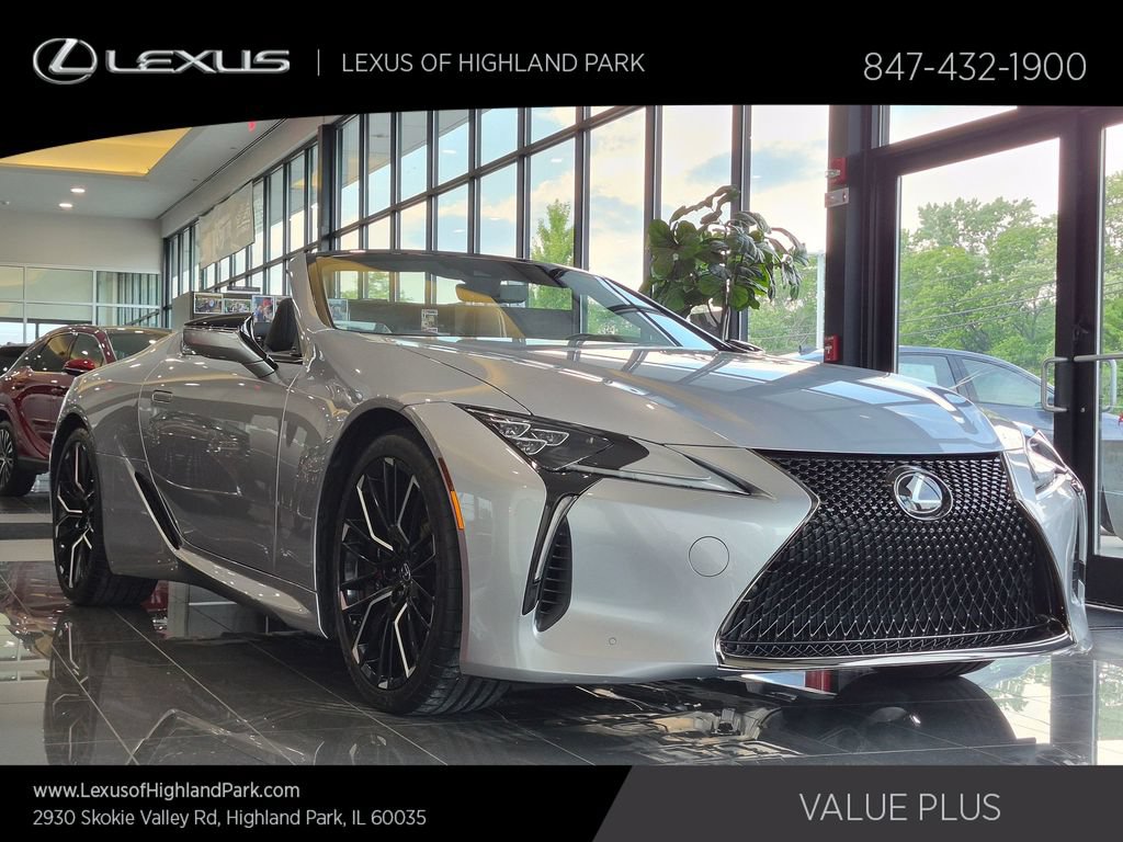 Certified 2022 Lexus LC 500 Convert w/ Accessory Package RWD image 1