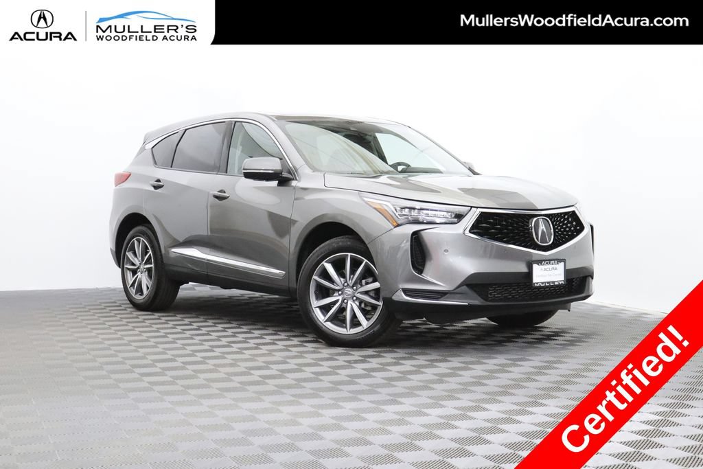 Certified 2023 Acura RDX w/ Technology Package AWD/4WD image 1