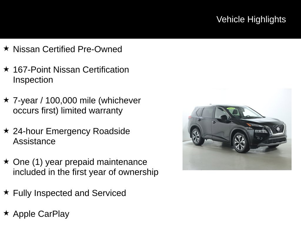 Certified 2023 Nissan Rogue SV AWD/4WD image 4