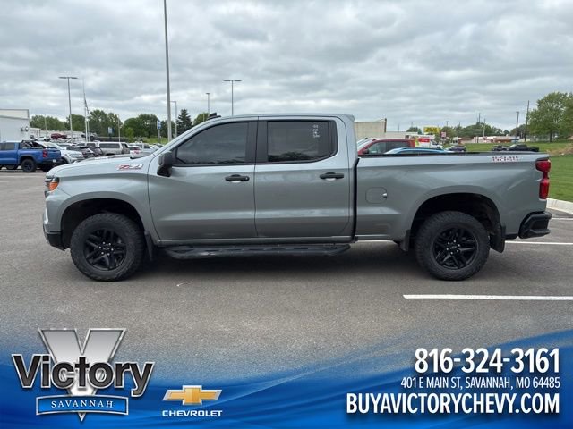 Used 2025 Chevrolet Silverado 1500 Custom Trail Boss AWD/4WD image 1