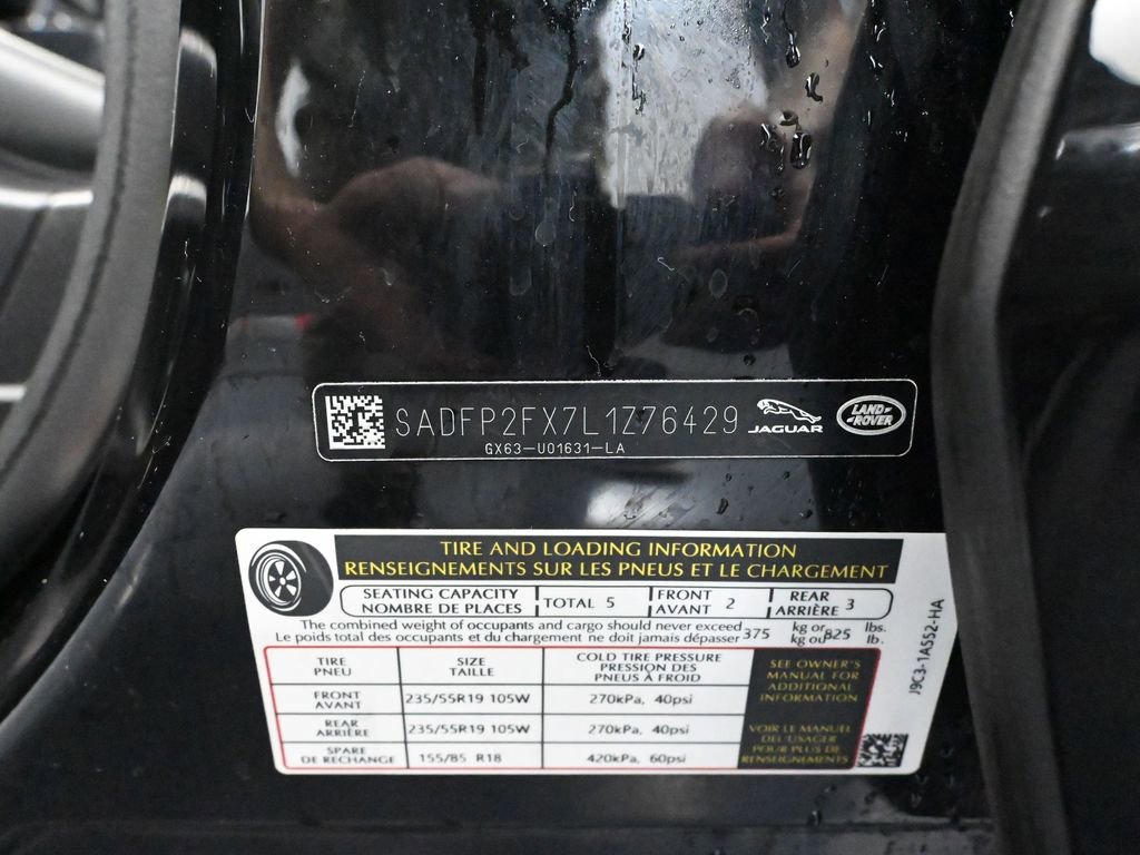 Used 2020 Jaguar E-PACE SE image 53