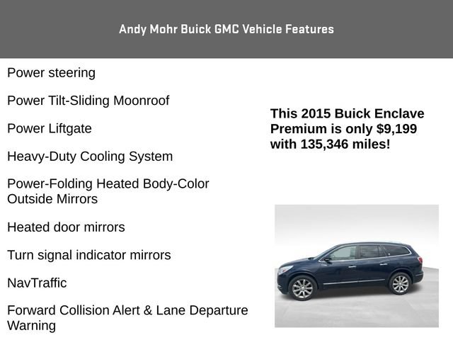 Used 2015 Buick Enclave Premium w/ Experience Buick Package AWD/4WD image 16