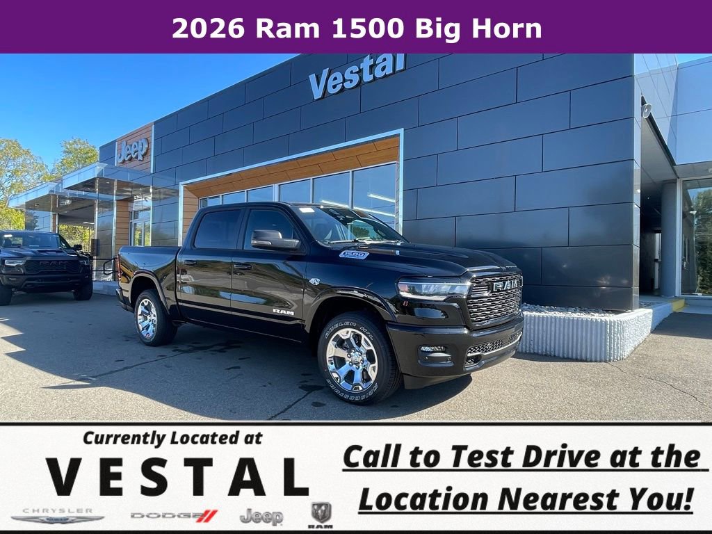 New 2026 RAM 1500 4x4 Crew Cab image 1
