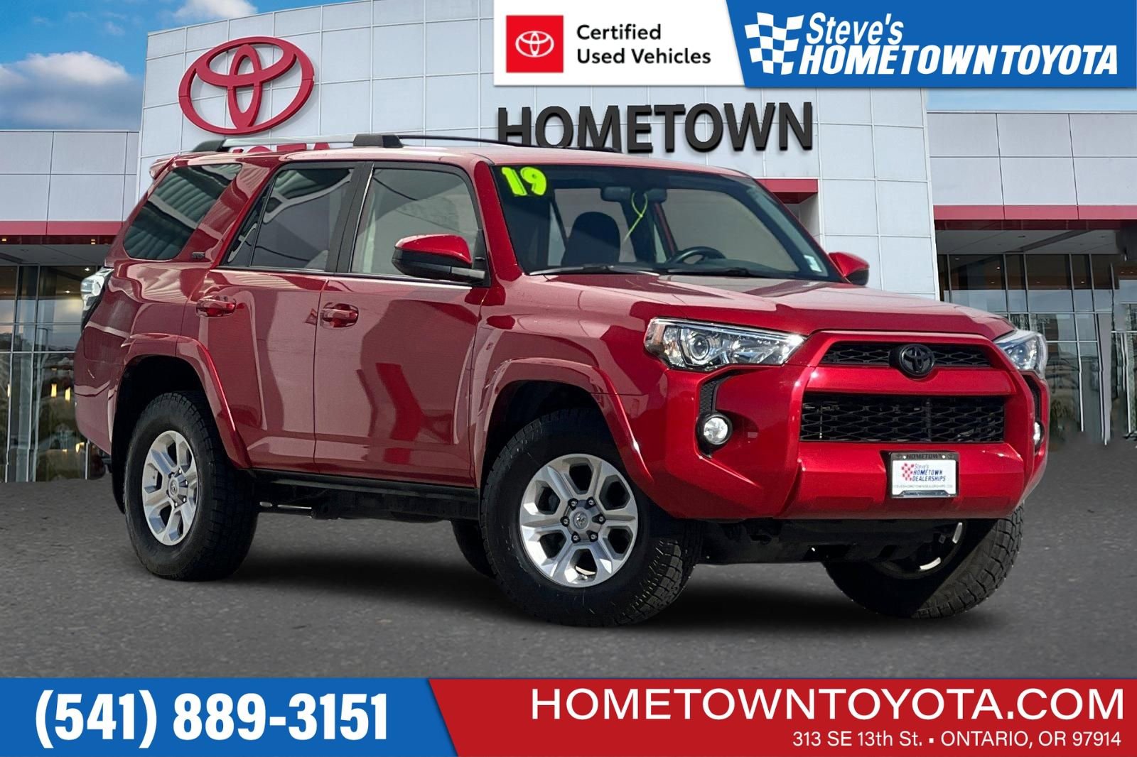 Certified 2019 Toyota 4Runner SR5 image 1