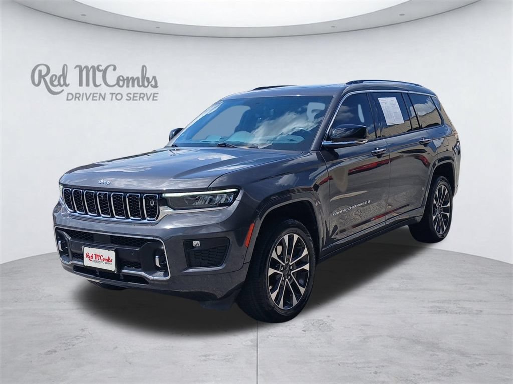 Used 2022 Jeep Grand Cherokee L Overland w/ Advanced Protech Group III AWD/4WD video 1