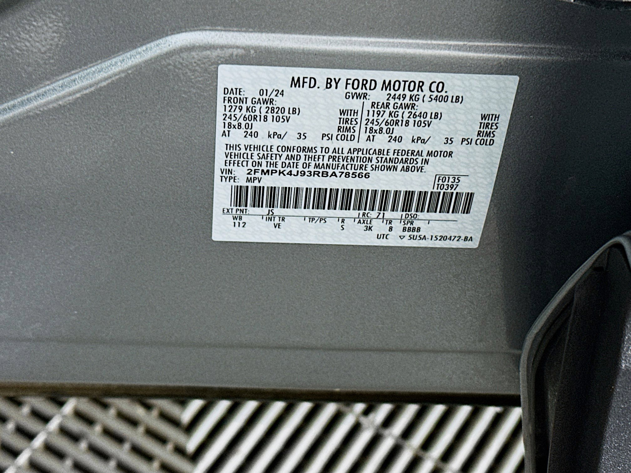 Used 2024 Ford Edge SEL image 12