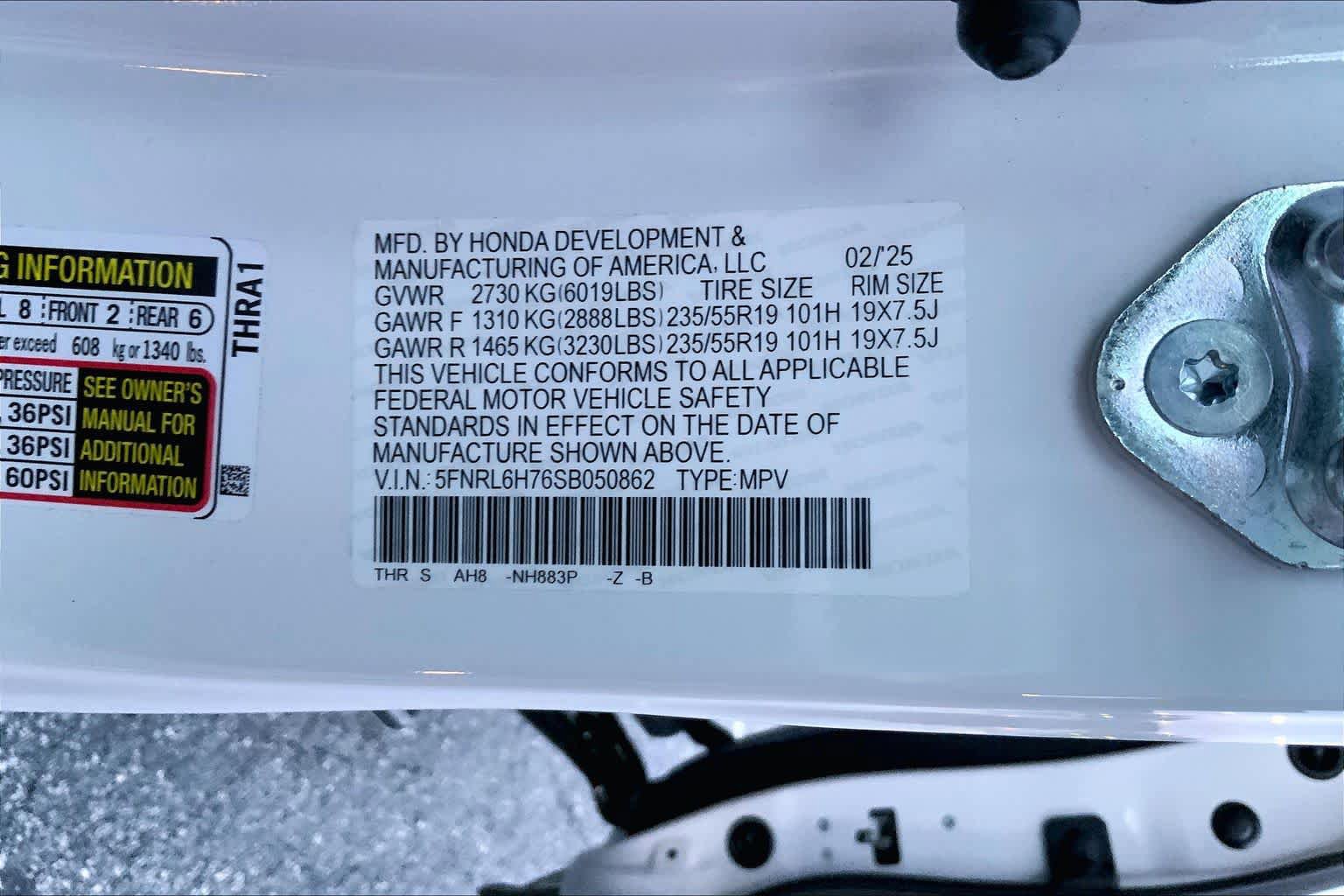 Used 2025 Honda Odyssey Sport-L image 31