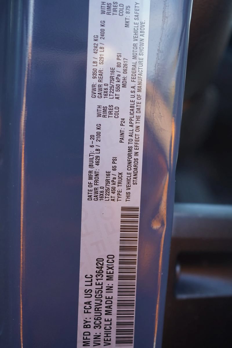 Used 2020 RAM ProMaster 3500 FWD image 26