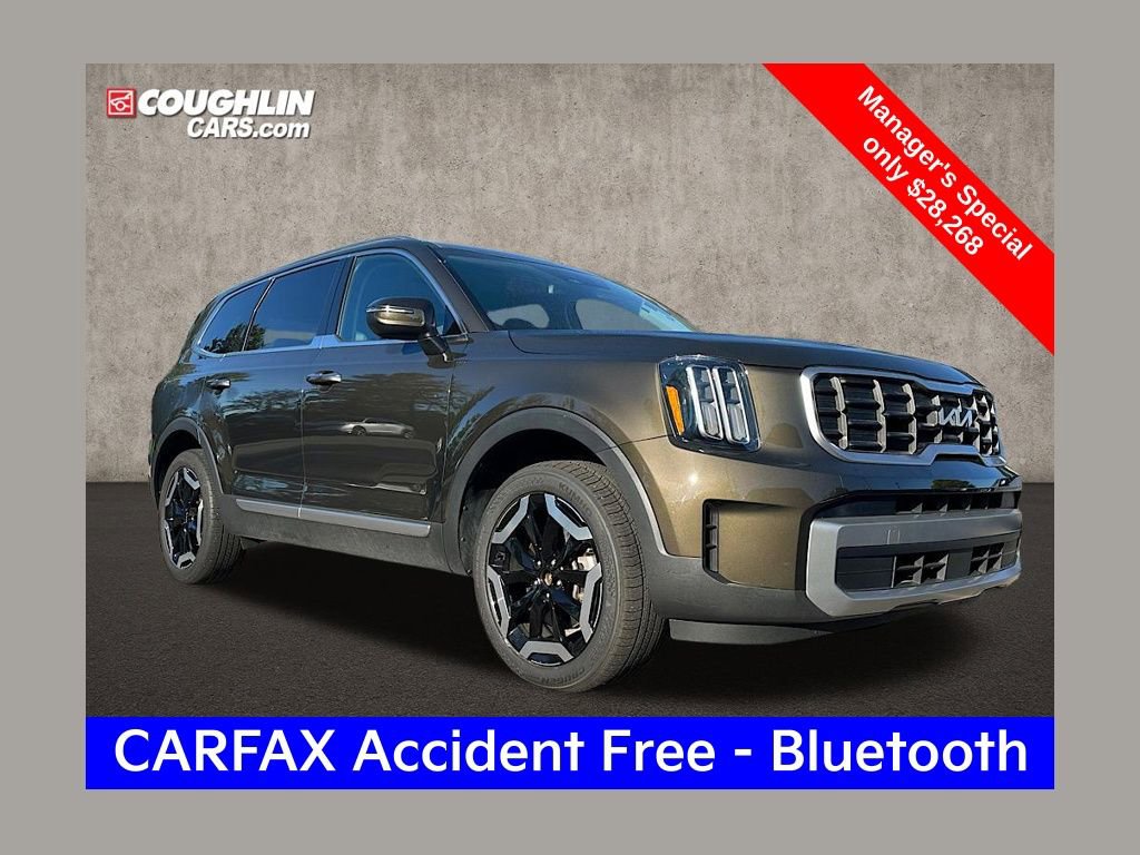 Certified 2023 Kia Telluride S w/ S Sunroof Package