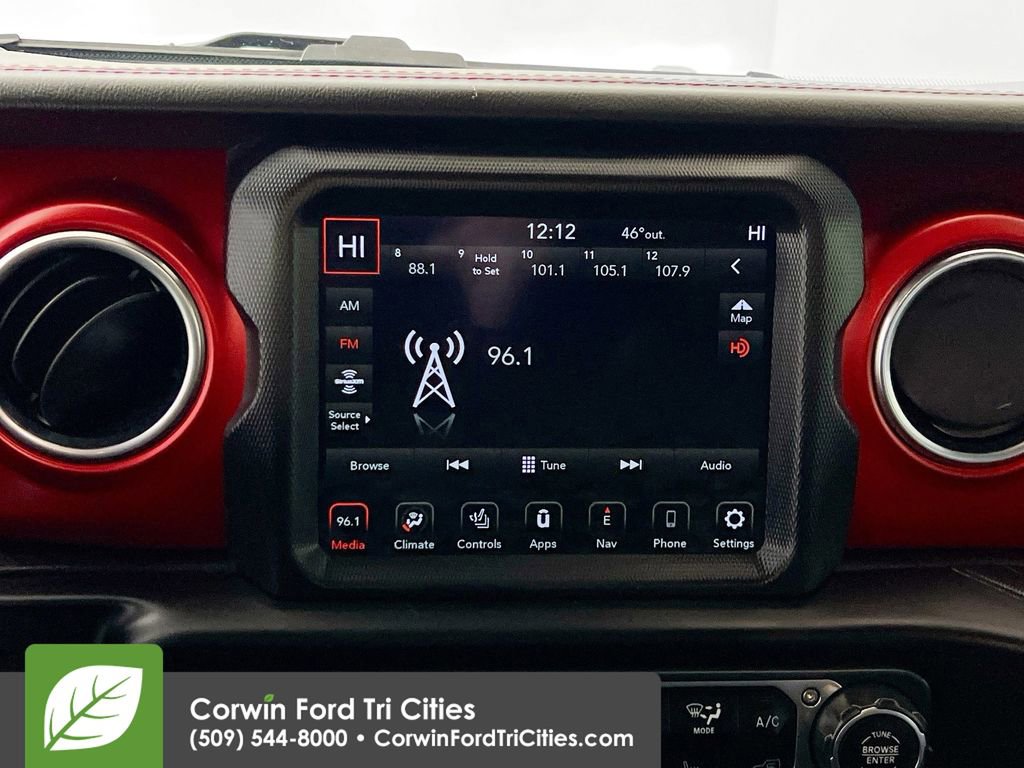 Used 2021 Jeep Wrangler Unlimited Rubicon w/ Uconnect 4C Nav & Sound Group image 21