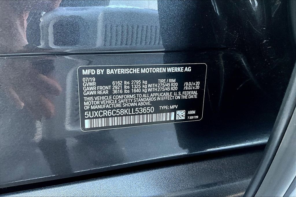 Used 2019 BMW X5 xDrive40i w/ Convenience Package image 32