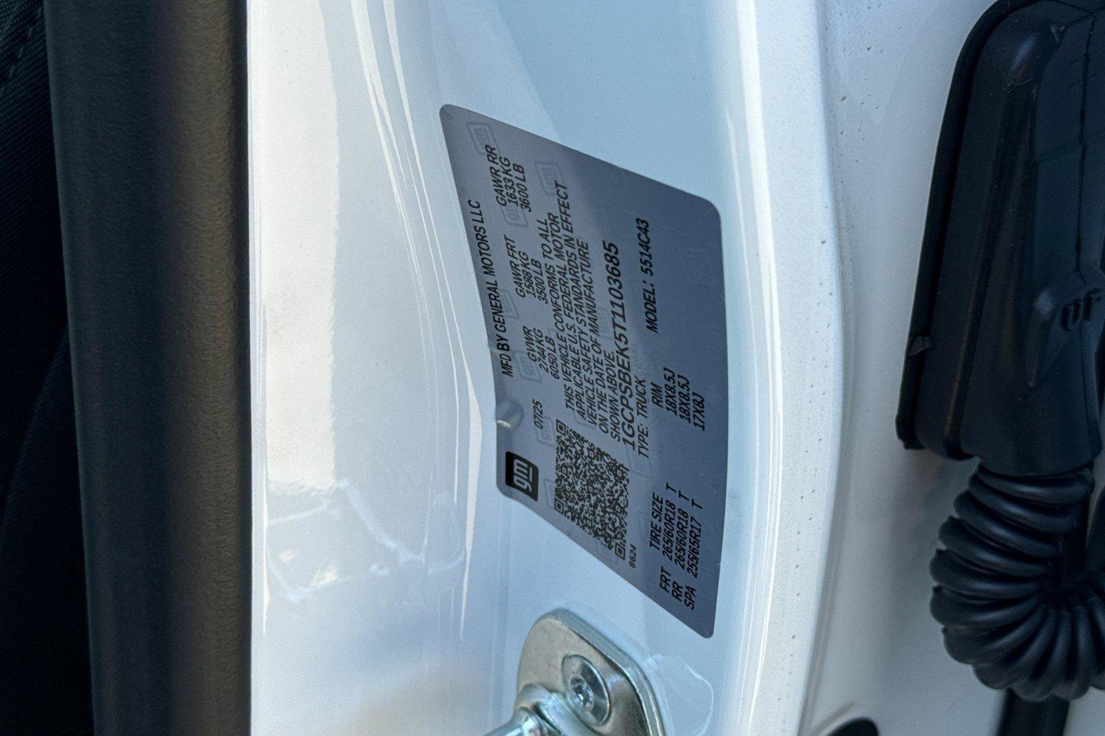 New 2026 Chevrolet Colorado W/T w/ WT Custom Package image 11