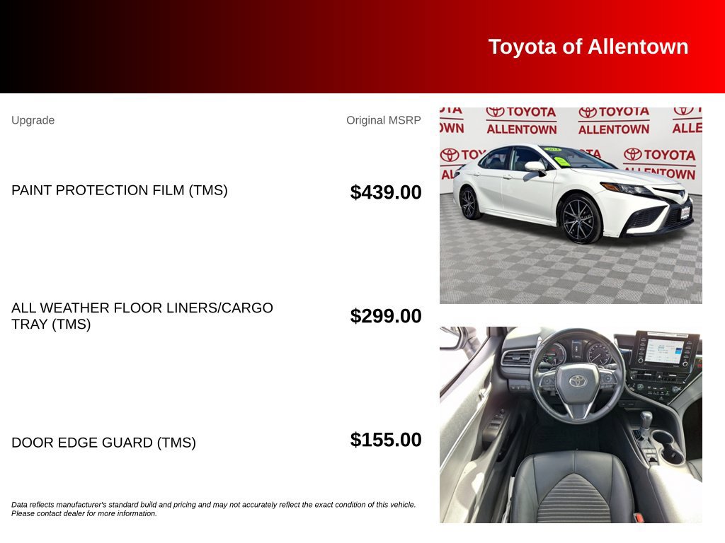 Used 2024 Toyota Camry SE FWD image 5