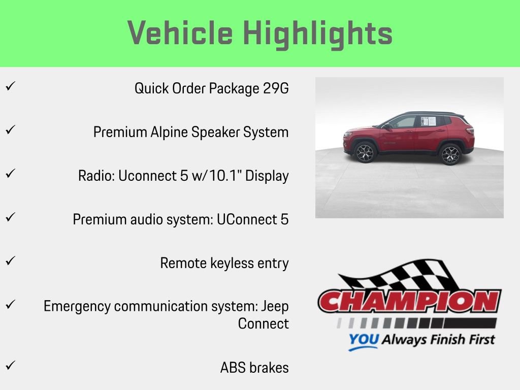 Used 2025 Jeep Compass Limited image 6