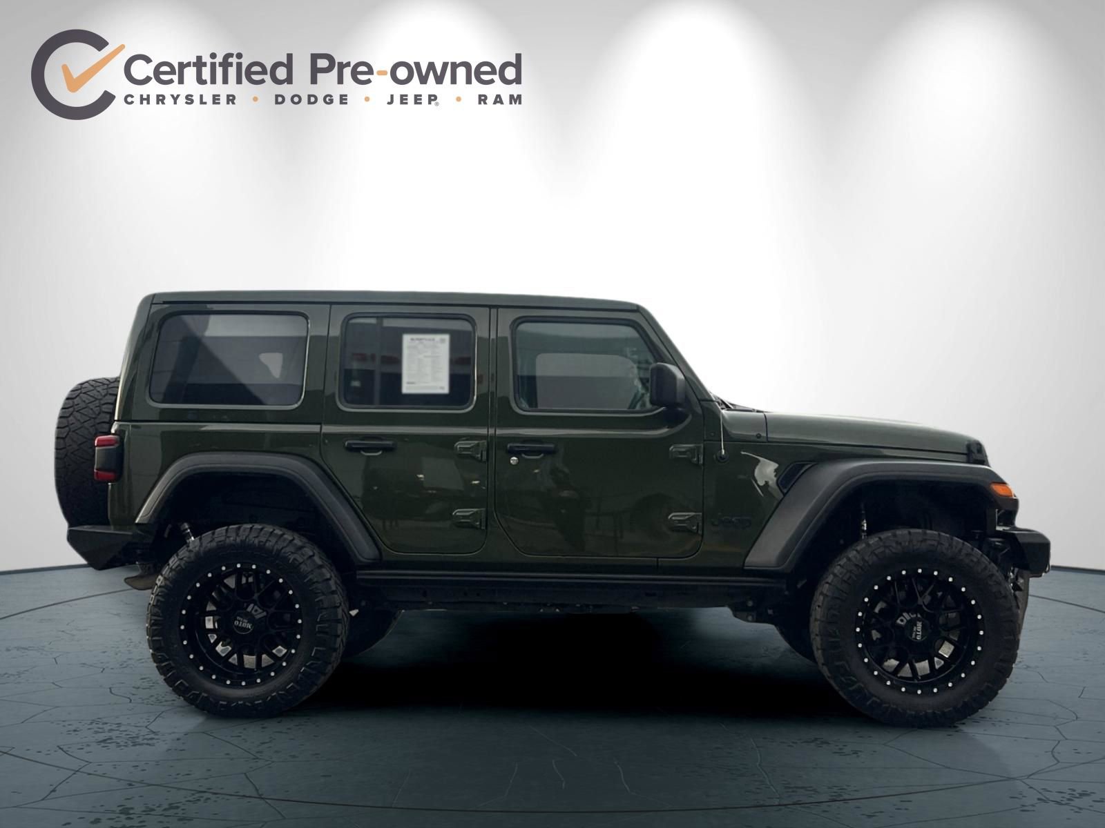 Certified 2021 Jeep Wrangler Unlimited Sport w/ Sun And Sound Package image 3