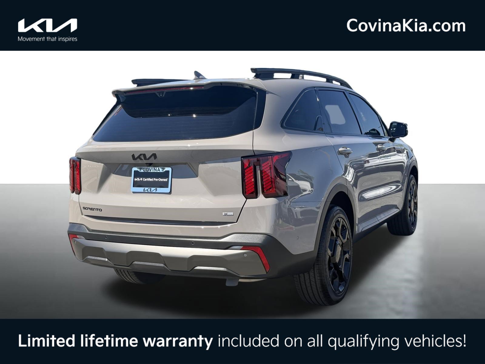 Certified 2025 Kia Sorento SX Prestige w/ Olive Brown Leather Package AWD/4WD image 8