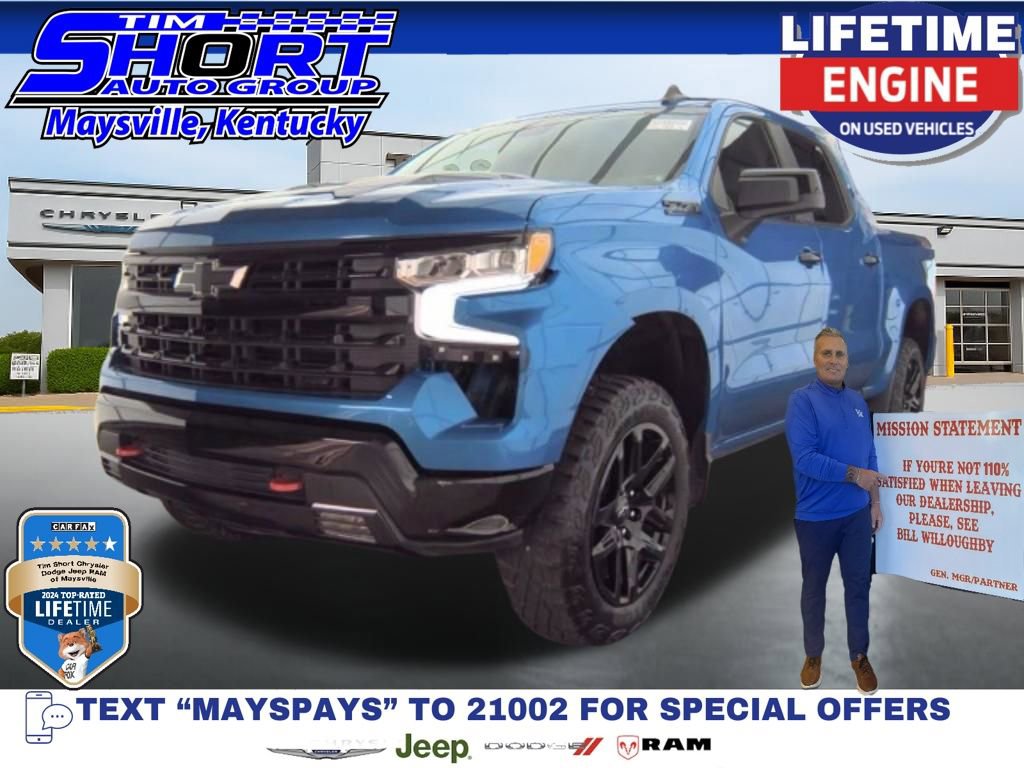 Used 2024 Chevrolet Silverado 1500 LT Trail Boss w/ Protection Package