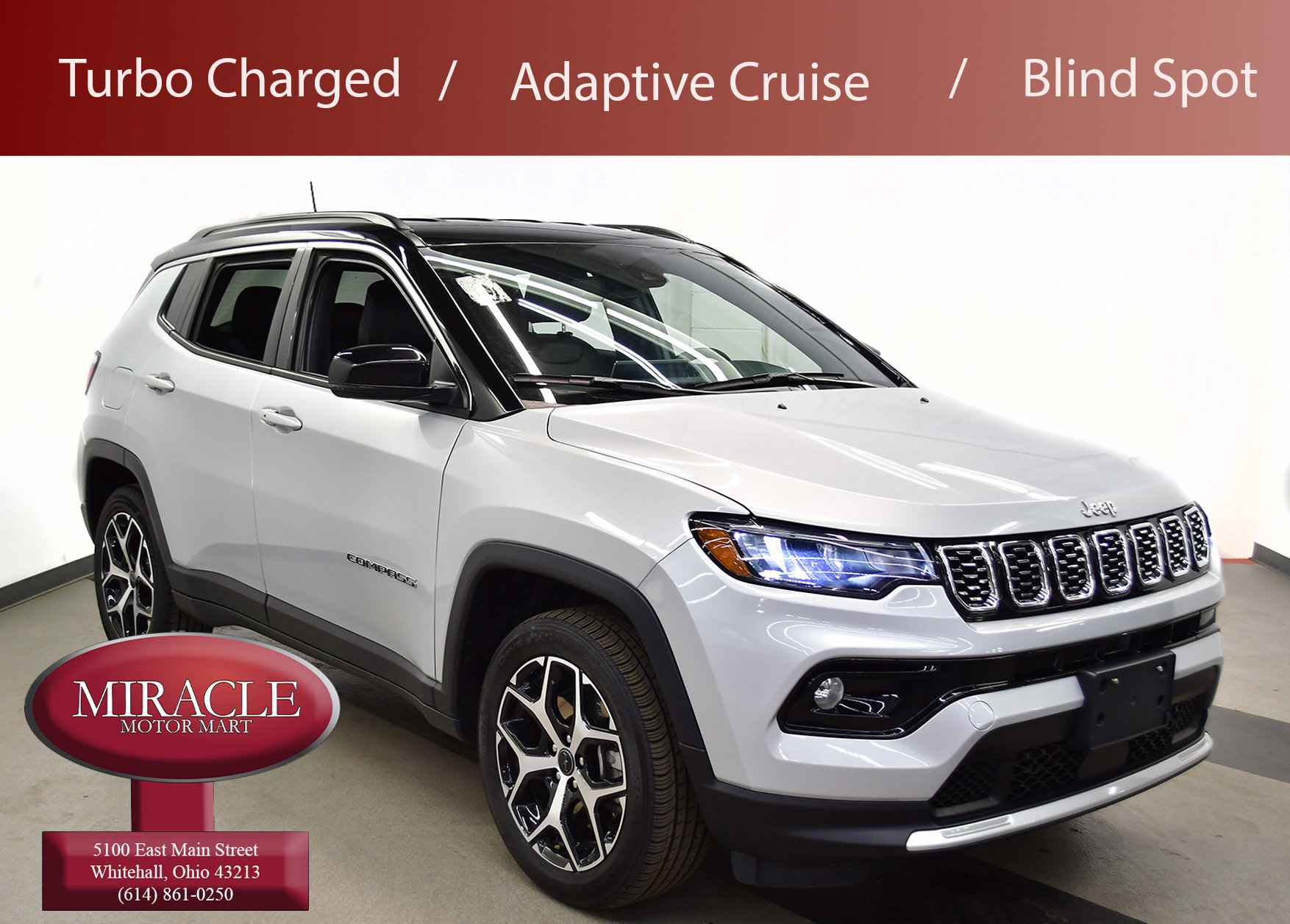 Used 2025 Jeep Compass Limited AWD/4WD image 1