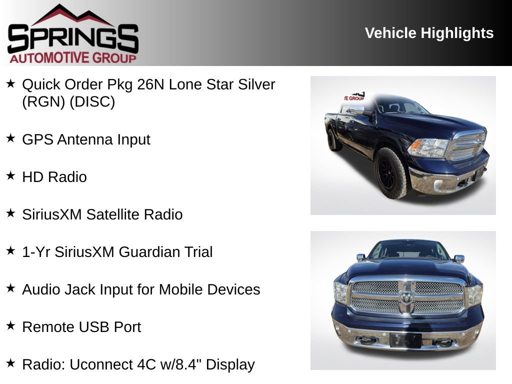 Used 2018 RAM 1500 Lone Star image 2