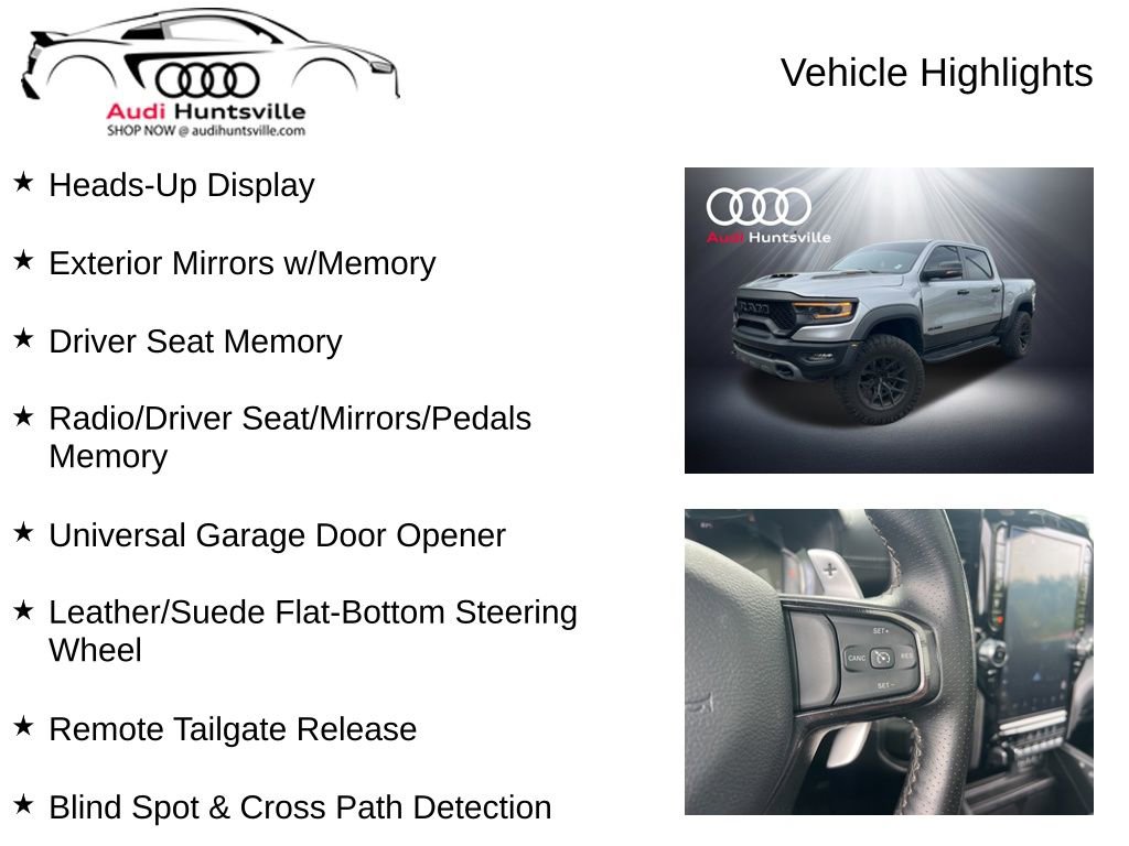 Used 2023 RAM 1500 TRX w/ TRX Level 2 Equipment Group AWD/4WD image 12